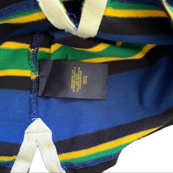 Polo Ralph Lauren baby boy shirts 12 M striped/solid blue long sleeves - Picture 6 of 10